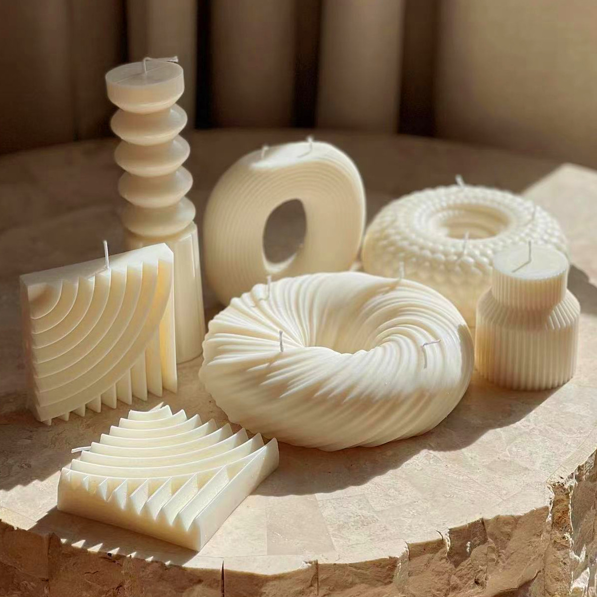 Donut Mold Silicone - Big Donut shape Silicone Candle Mold