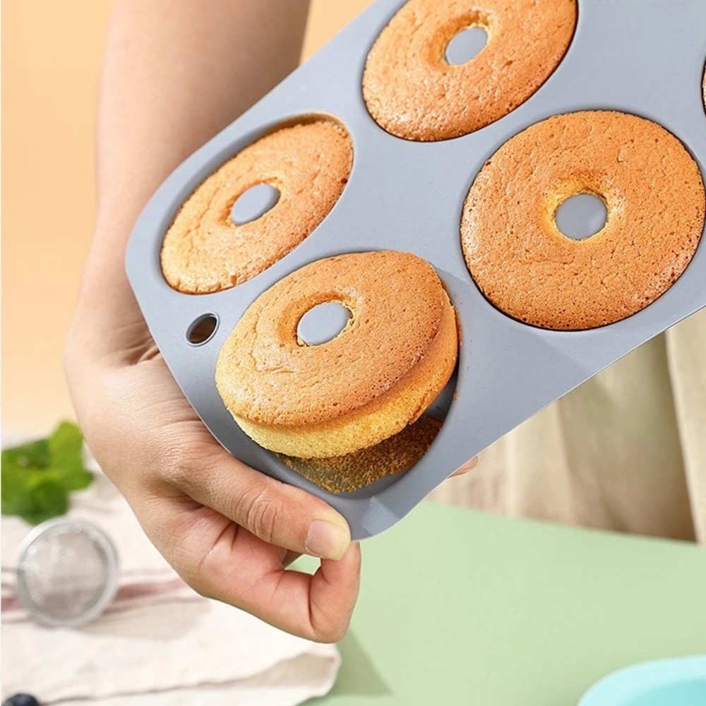6Holes Baking Mold Food Grade  - Donut Mold Silicone review and price