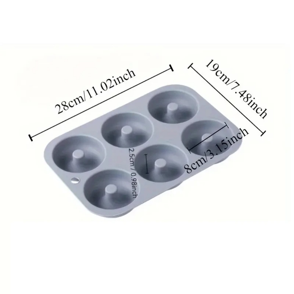 6Holes Baking Mold Food Grade  - Donut Mold Silicone review and price
