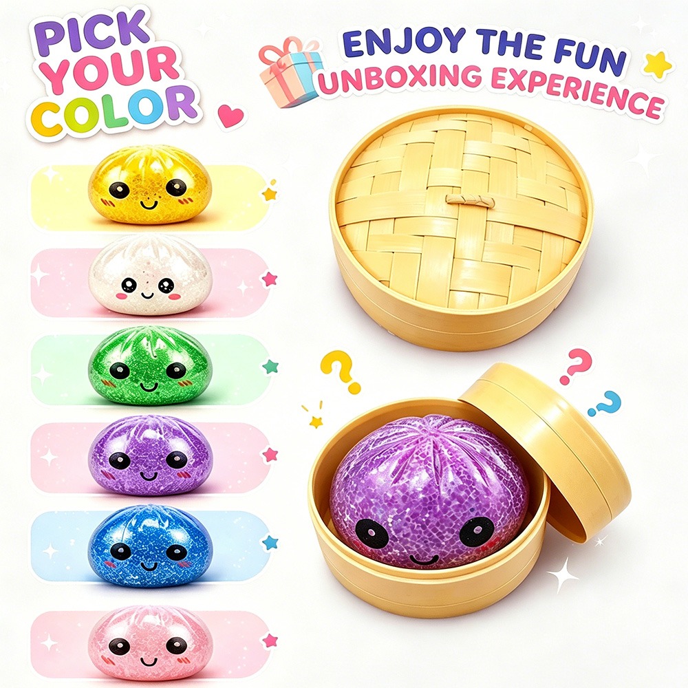 Mini New Glitter Steamed Bun S - Bao Steamer Bamboo review and price