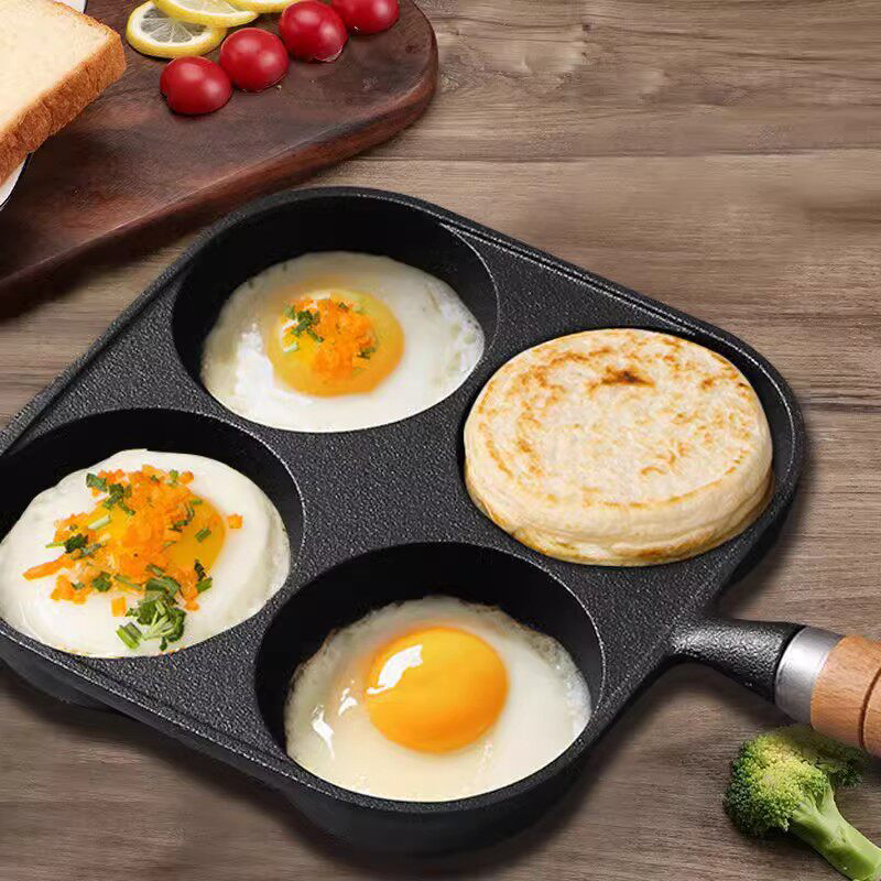 4‑Hole Non‑Stick Omelette Egg  - Egg Waffle Pan review and price