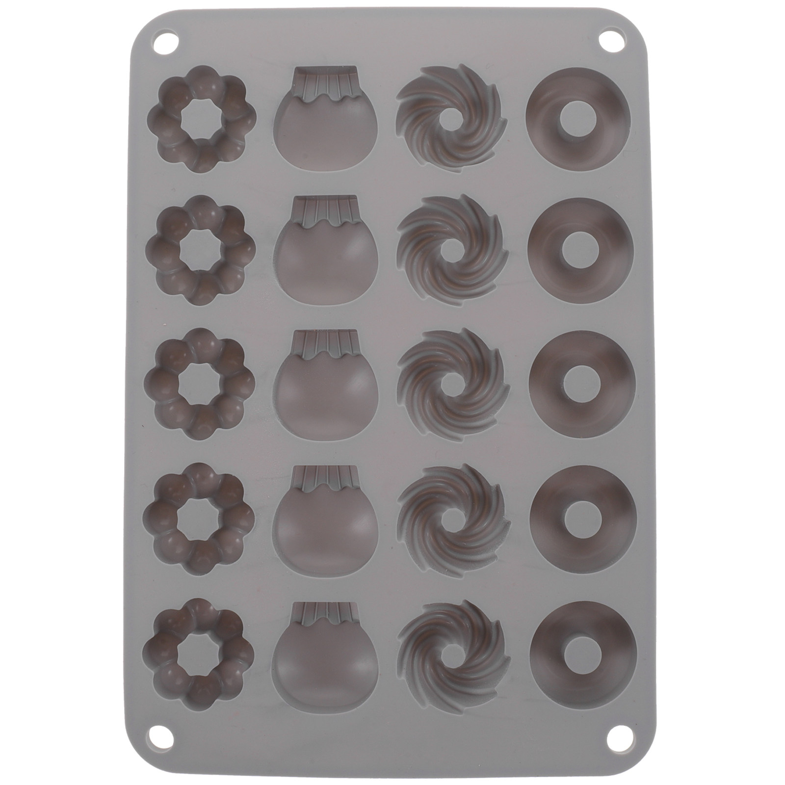 Mini Chocolate Donut Silicone  - Donut Mold Silicone review and price